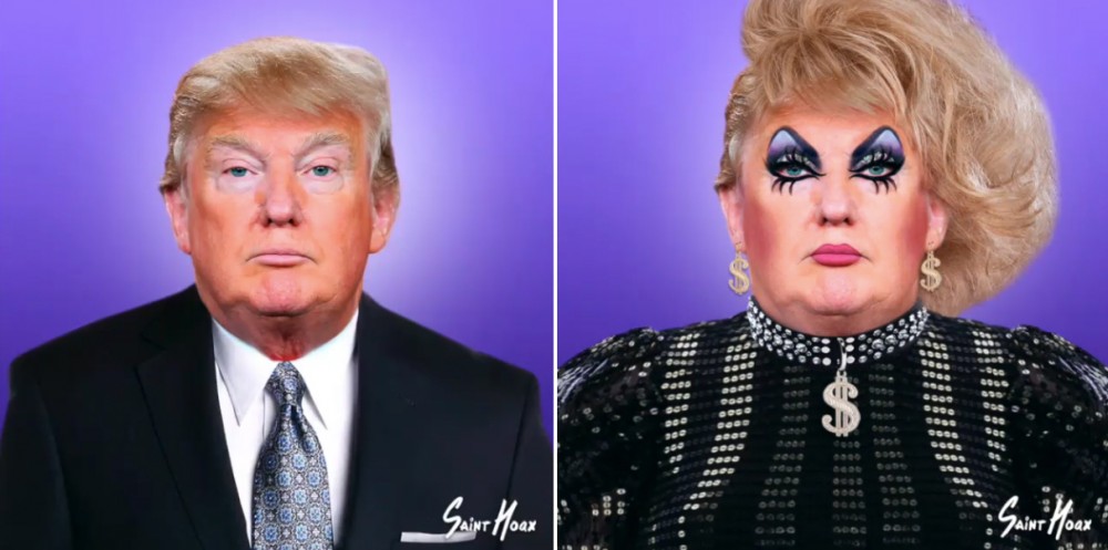 divine drag queen trump