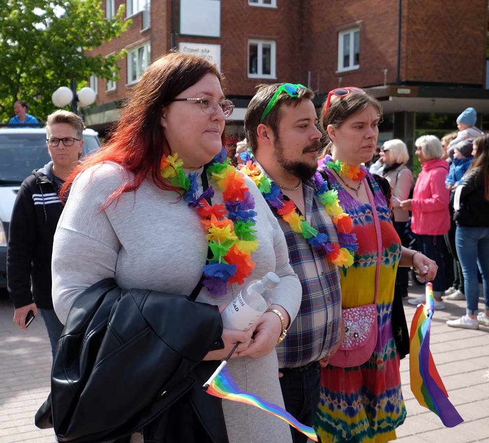 Femårsfirande Söderhamn Pride Samlade Nära 3000 Till Parad Qx 